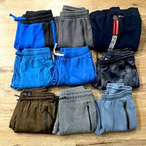 Boys bundle long pants joggers size 10-12
